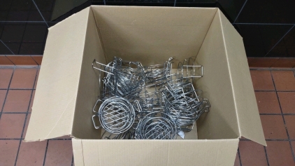 Box Full of 7"x3" Bucket Baskets