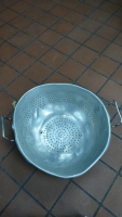 5'1"x3'x2' 4-Teir Metal Shelf, Big 1&frac12;' Pot, (2) 1' Pans, (2) Cone Strainers & More - 2