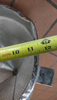 5'1"x3'x2' 4-Teir Metal Shelf, Big 1&frac12;' Pot, (2) 1' Pans, (2) Cone Strainers & More - 5