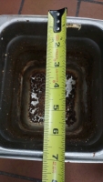 5'1"x3'x2' 4-Teir Metal Shelf, Big 1&frac12;' Pot, (2) 1' Pans, (2) Cone Strainers & More - 8