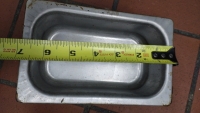 5'1"x3'x2' 4-Teir Metal Shelf, Big 1&frac12;' Pot, (2) 1' Pans, (2) Cone Strainers & More - 9