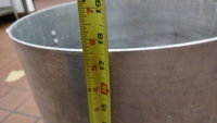 5'1"x3'x2' 4-Teir Metal Shelf, Big 1&frac12;' Pot, (2) 1' Pans, (2) Cone Strainers & More - 11