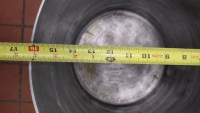 5'1"x3'x2' 4-Teir Metal Shelf, Big 1&frac12;' Pot, (2) 1' Pans, (2) Cone Strainers & More - 13