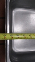 5'1"x3'x2' 4-Teir Metal Shelf, Big 1&frac12;' Pot, (2) 1' Pans, (2) Cone Strainers & More - 15
