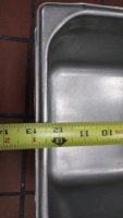 5'1"x3'x2' 4-Teir Metal Shelf, Big 1&frac12;' Pot, (2) 1' Pans, (2) Cone Strainers & More - 17