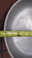 5'1"x3'x2' 4-Teir Metal Shelf, Big 1&frac12;' Pot, (2) 1' Pans, (2) Cone Strainers & More - 20