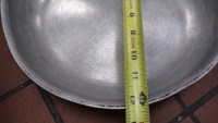 5'1"x3'x2' 4-Teir Metal Shelf, Big 1&frac12;' Pot, (2) 1' Pans, (2) Cone Strainers & More - 21