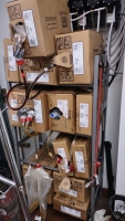 Soda Syrups, Hose Attachment Pieces w/ CO&sup2; Tanks & Metal Rack - 5