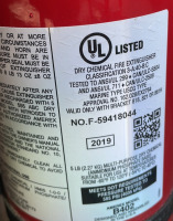 (3) Fire Extinguishers - 2