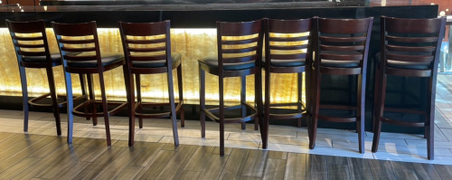 (7) High Bar Chairs