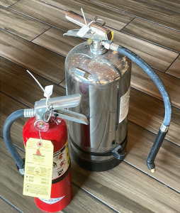 (2) Fire Extinguishers