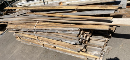 Lumber! Bunk of Pine Pieces. Sizes Vary