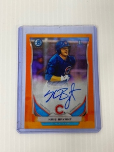 Kris Bryant Card In Top Loader Please Inspect