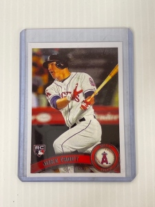 Mike Trout Baseball Card In Top Loader Please Inspect