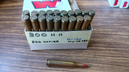 20rds .300HH Magnum Soft Point Reloads Ammunition