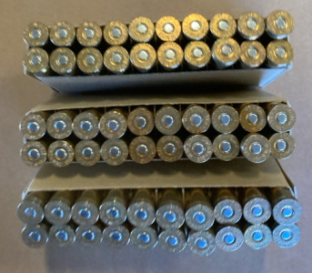 (60) EMPTY CASINGS of .375 H&H Magnum Winchester Super X