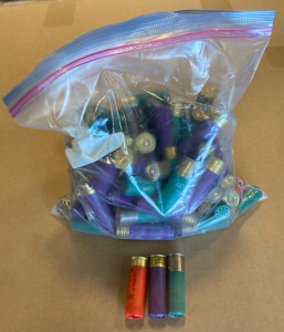 (86) Rounds Sears of 16 Gauge 2 3/4&rdquo; Reloaded Shotgun Shells
