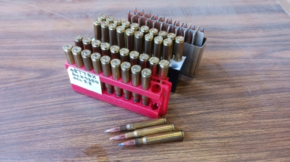 60rds 30‐06 (20)Blue Tip, (20)Soft Point, (20)Hollow Point Reloads Ammunition