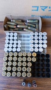 ~60rds .45 Colt (Long Colt), Assorted Brands, Reloads, Hollowpoints