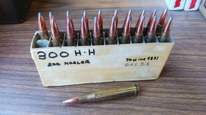 20rds .300HH Magnum Soft Point Reloads Ammunition