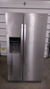 Whirlpool Dual-Door Refrigerator (Silver)