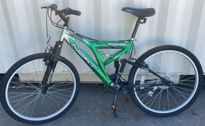 26&rdquo; Next 2G Shocker (Green) Bike