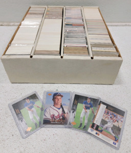 Mixture Of Baseball & Football Collector Cards