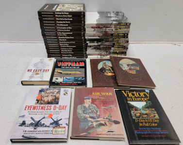 Set Of Vietnam Experience & Set Of World War II Hardcover Books