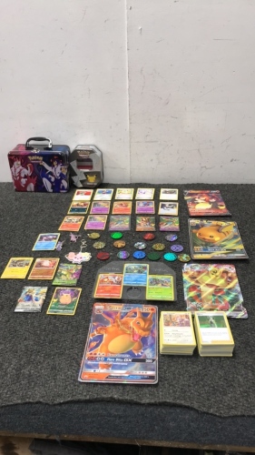 Pokémon trading Cards And game setup