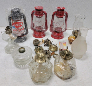 Vintage & New Oil Lamps