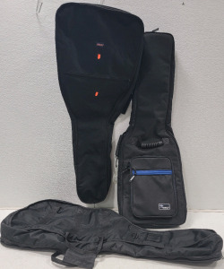 (3) Empty Guitar Cases