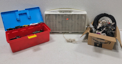 Window Fan & Toy Assorted Cars
