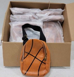 (14)Basketball Over Shoulder Purse