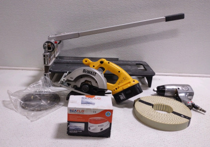 DeWalt Saw w/ Blades, Sharp Shooter 2.0 Multi-purpose Cutter & More