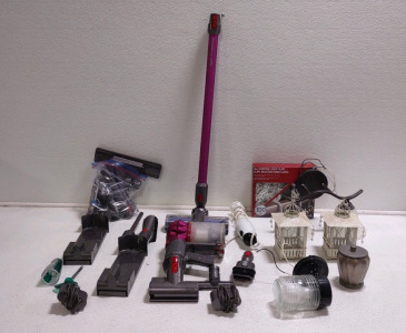 Dyson Vaccum w/ All Parts, Another Dyson Vacuum Missing Charge Port, (2) Sets of Porch Lights & More