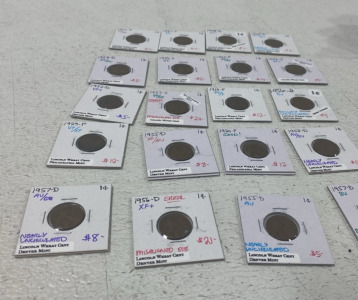 (20) Various Coins: Vintage Pennies Of all kinds of Time Frames