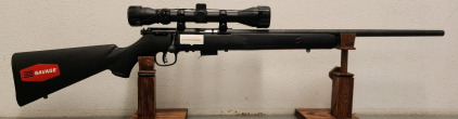 Savage Model 93R17 .17HMR Bolt Action Rifle With Weaver Scope-- 3291651