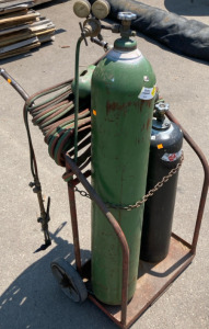 Oxy/Acetylene Plasma Torch With Cart