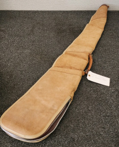 52" Leather Suede Bucheimer Shotgun Case