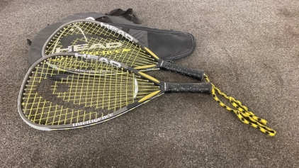 (2) Head Intelligence Racquets