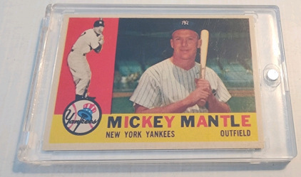 Mickey Mantle Collector Card - Authentication Unavailable