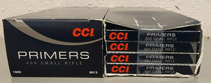 CCI Small Rifle Primers, 1900ct