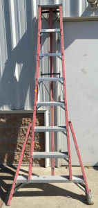 Red Long Ladder
