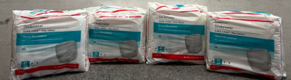 (4) Bags Of Heavy Absorbency Adult Diapers