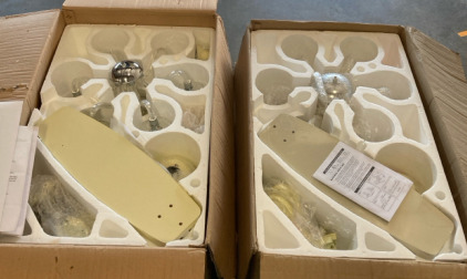 2 Fans LIKE NEW IN BOX