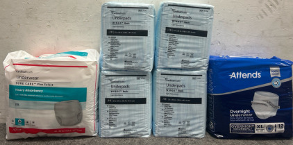 Assorted Adult Diapers