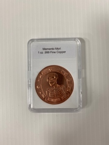 1 Oz Fine Copper Coin