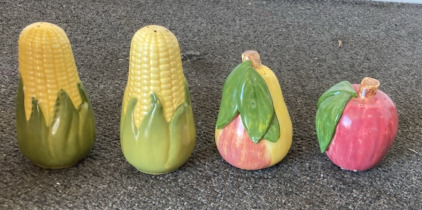 Corn & Fruit Salt Shakers