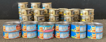 (59) Cans Of Cat Food