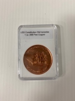 1 Oz Fine Copper Coin